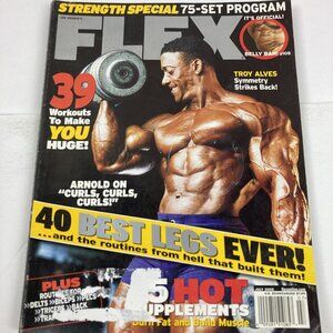 Flex July 2005 Arnold on Curls, Curls, Curls